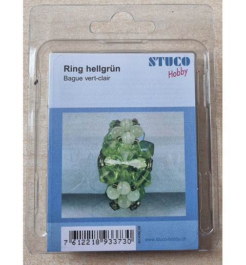 Fingerring Bastelset hellgrün