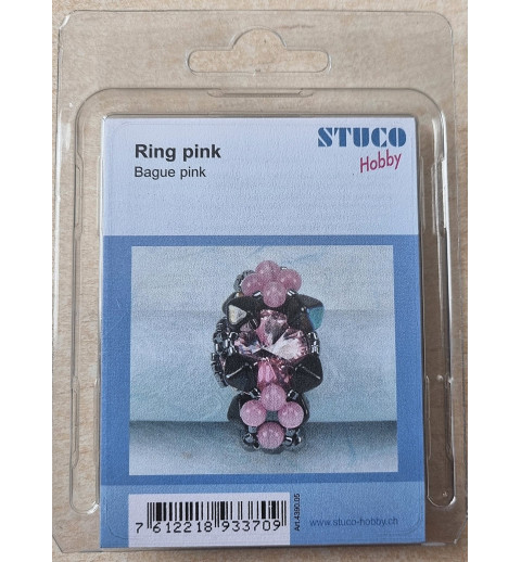 Fingerring Bastelset pink