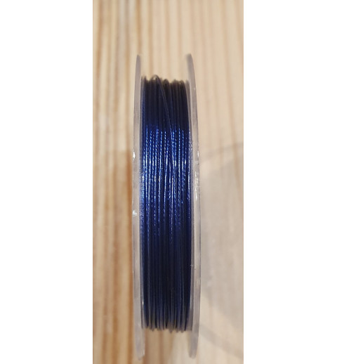 Schmuckdraht blau