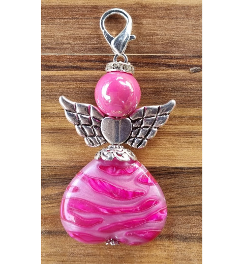 Herz Engel pink