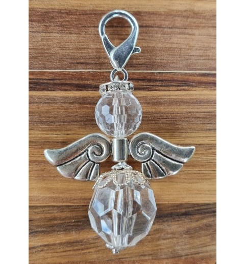 Perlen Engel transparent