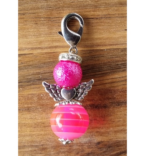 Perlen Engel rosa/pink