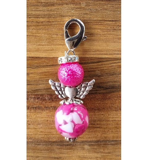 Perlen Engel pink