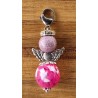 Perlen Engel pink/flieder