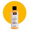 Acrylfarbe matt gelb-orange