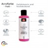 Acrylfarbe matt violette