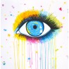 Acrylfarbe matt türkis