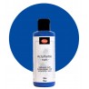 Acrylfarbe matt blau