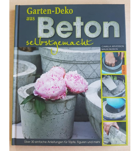 Garten-Deko aus Beton selbsgemacht