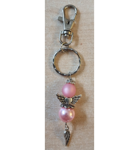 Schlüsselanhänger Engel/Flügel rosa