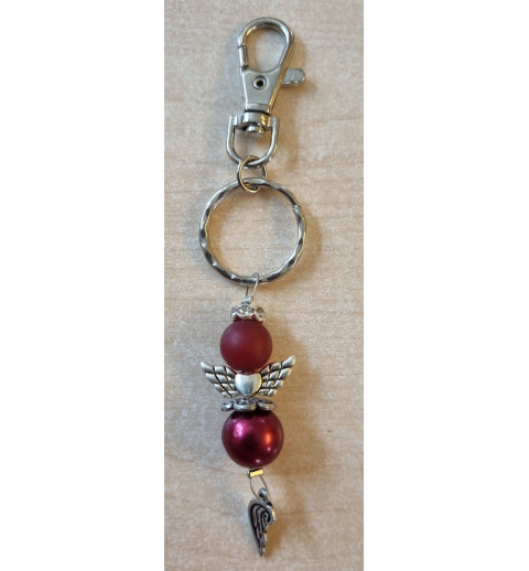 Schlüsselanhänger Engel/Flügel rot