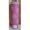 Wattepads Spender rosa/Muster