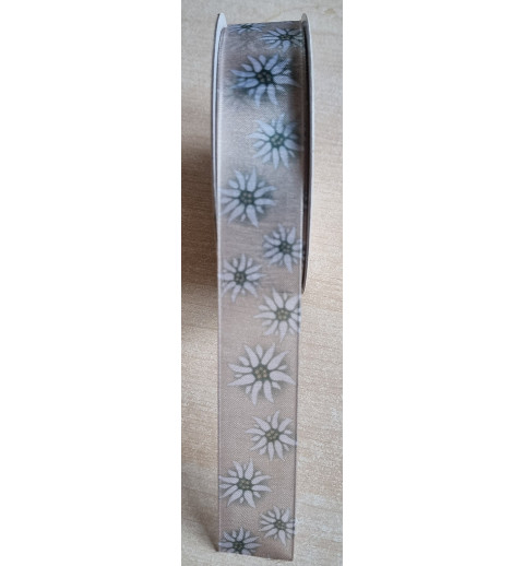Dekoband Edelweiss beige