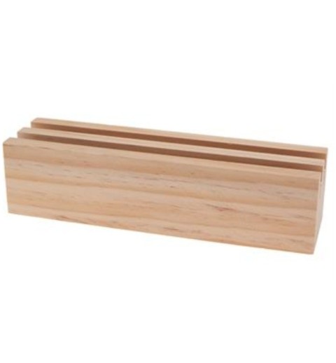 Holz Aufsteller natur