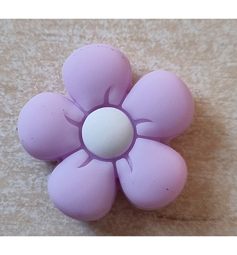 Silikon Blumen Perle flieder