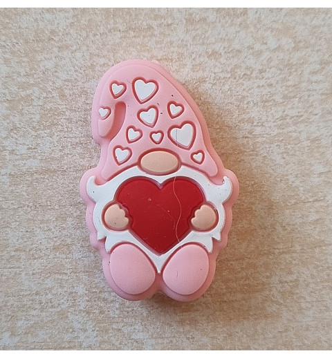 Silikon Wichtel Perle rosa
