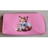 Filz Federmäppchen rosa Fuchs