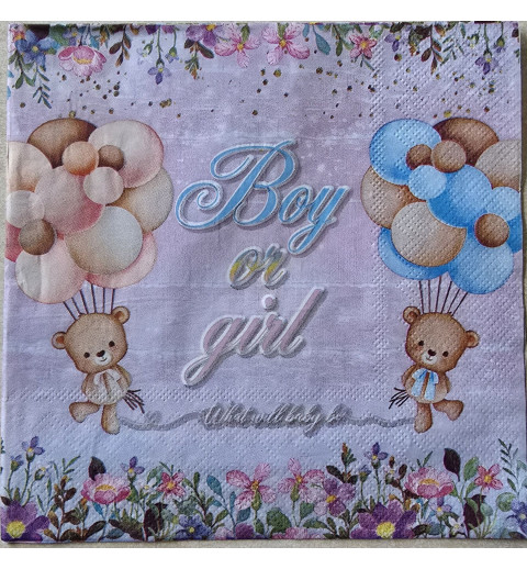 Serviette Boy or Girl