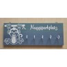 Nuggiparkplatz Äffchen/blau-seegrün