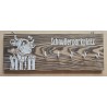 Schnullerparkplatz Kuh geflammt/weiss