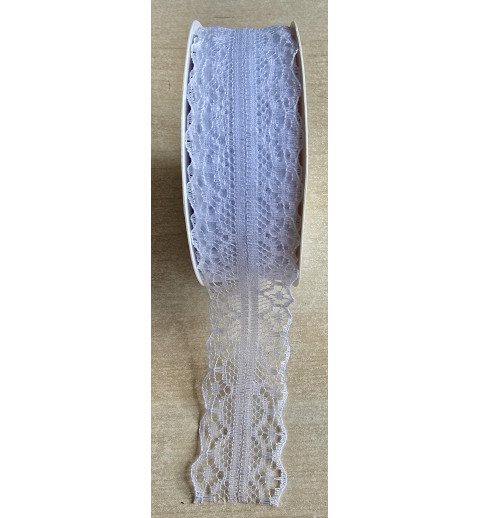 Spitzenband weiss