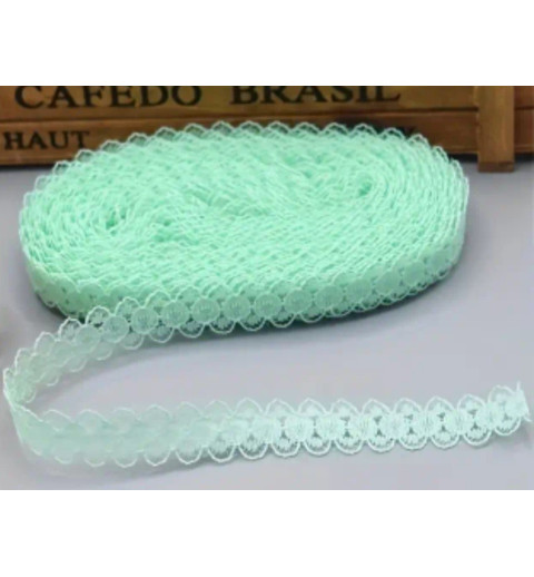 Spitzenband mint