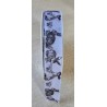 Dekoband Kaninchen weiss/schwarz