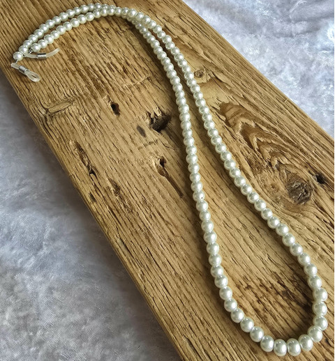 Kette Brillenhalter weiss