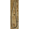 Kette Brillenhalter weiss/silber