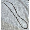 Kette Brillenhalter braun/silber