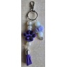 Schlüsselanhänger Pfote/violette
