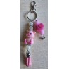 Schlüsselanhänger Schwein/rosa/pink