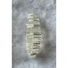 Acryl Perle rund-lang  weiss