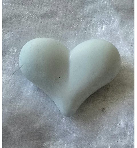 Kunststoff Perle Herz weiss