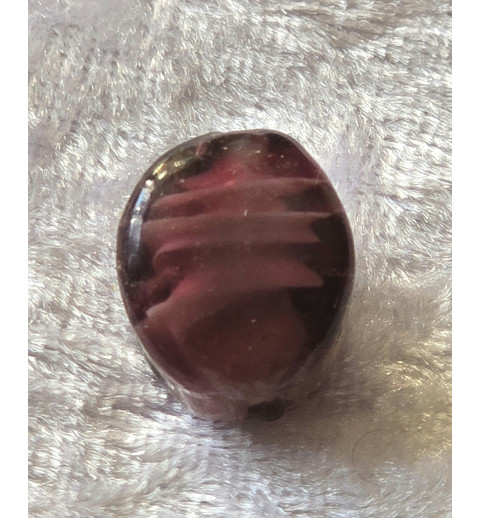 Glas Perle violette