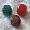 Glas Perle petrol