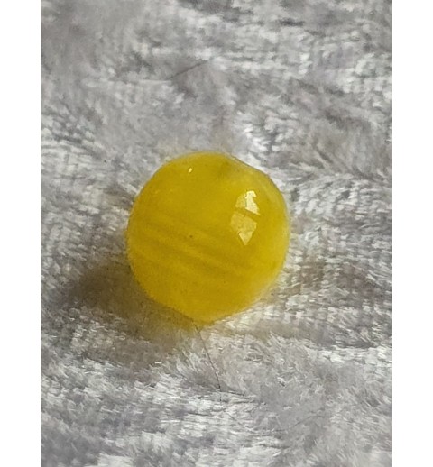 Kunststoff Perle gelb