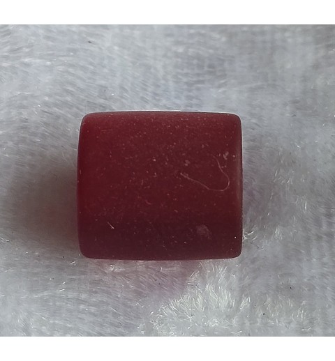 Polaris Perle Zylinderförmig weinrot