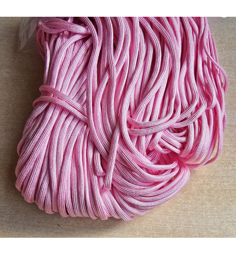 Paracord blass rosa