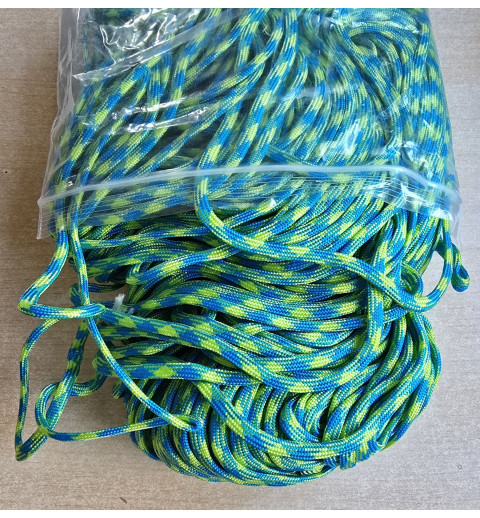 Paracord türkis/hellgrün