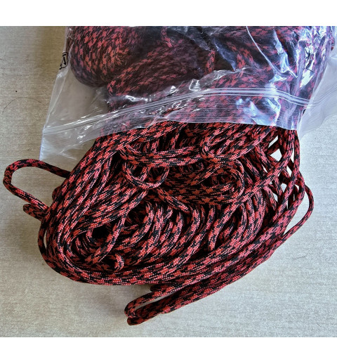 Paracord rot/schwarz