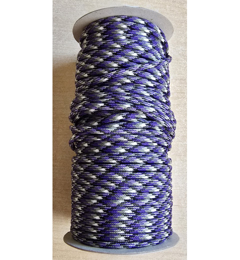 Paracord violette/grau
