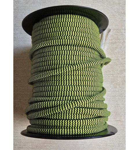Paracord hellgrün/schwarz