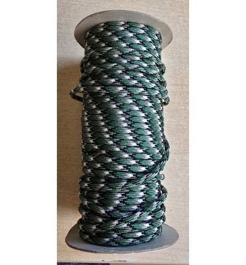 Paracord olive/grau/schwarz/weiss