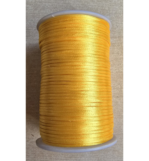 Satin Kordel sonnengelb