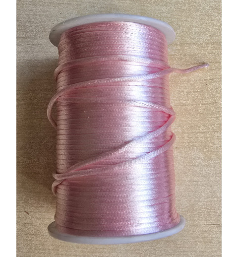 Satin Kordel rosa