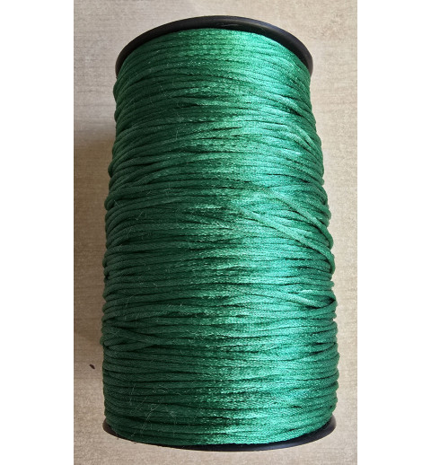 Satin Kordel grün
