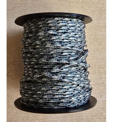 Paracord grau/weiss/schwarz