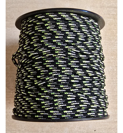 Paracord grün/grau/schwarz