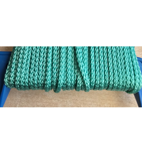 Polyester Kordel seegrün